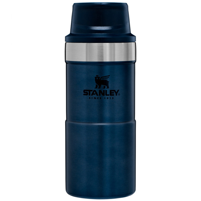 Термокружка Stanley Classic Trigger Action One Hand 2.0, 0,25 л, синяя
